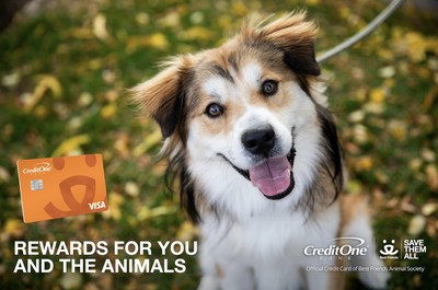 Credit One Bank Launches Credit Card to Support Best Friends Animal Society