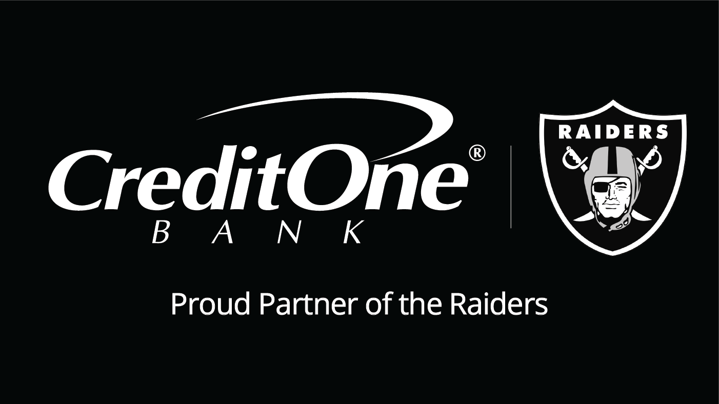 Credit One Bank Sponsors The Raiders