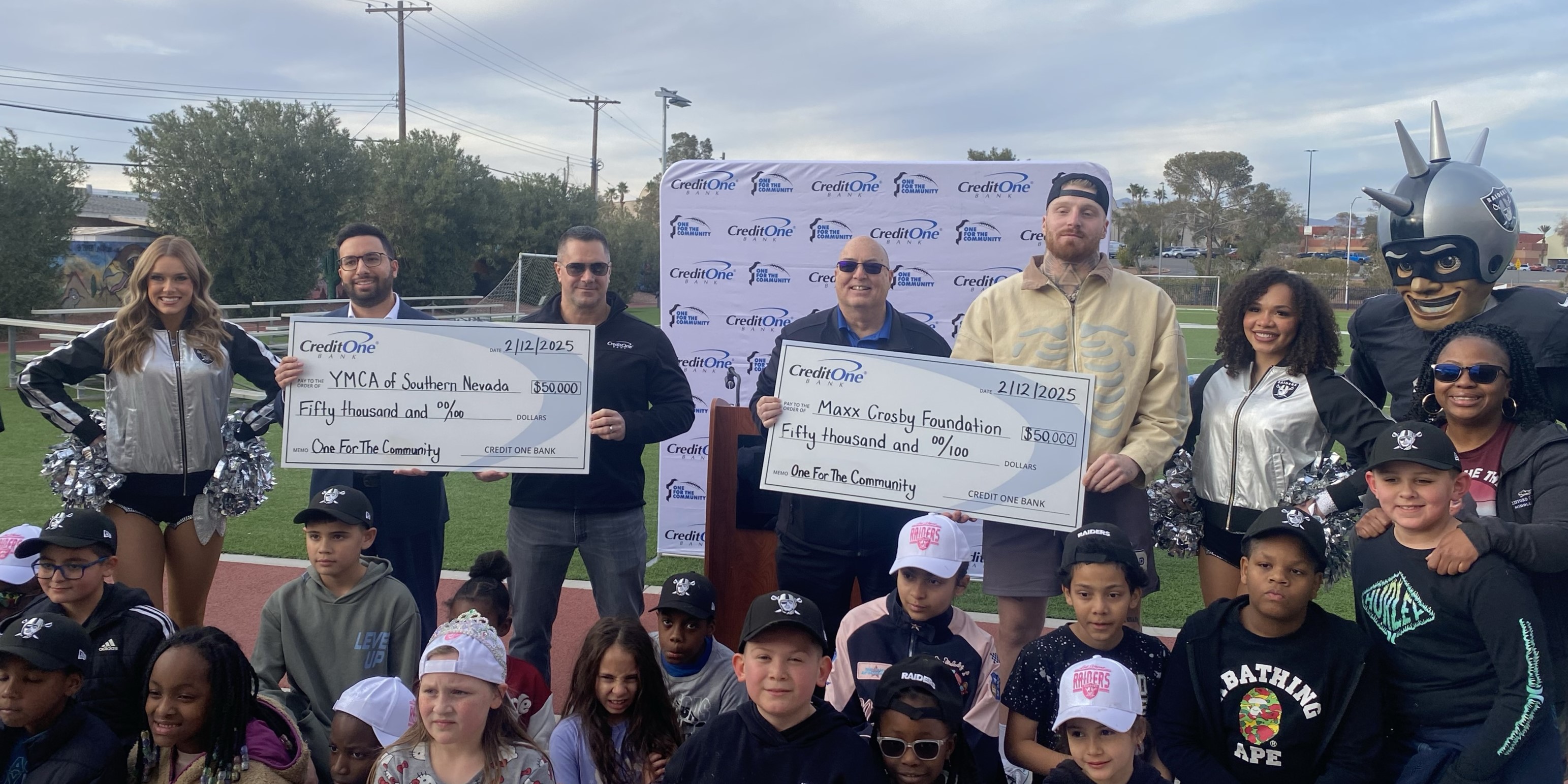 Credit One Bank Donates $100,000 to Local Nonprofits at Fourth Annual ‘One For The Community’ Check Presentation